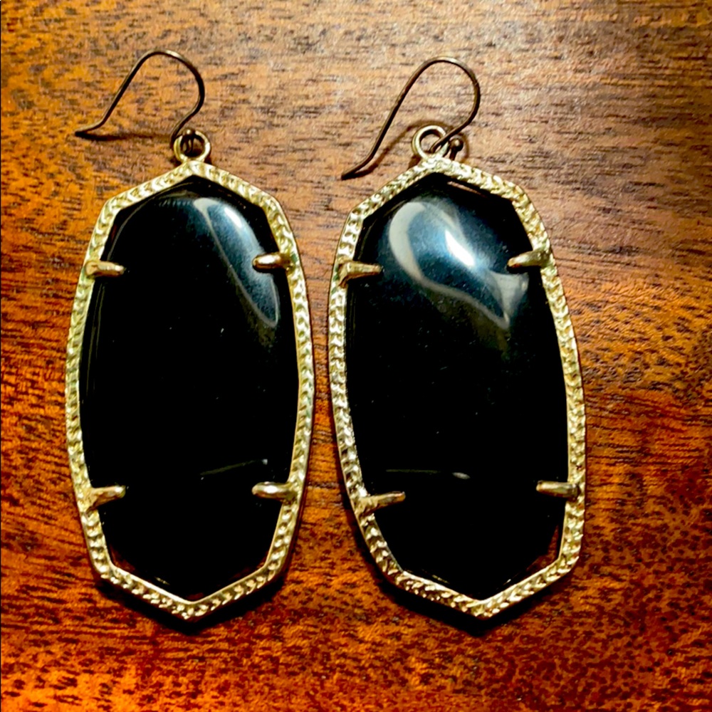 Black Kendra Scott Earrings